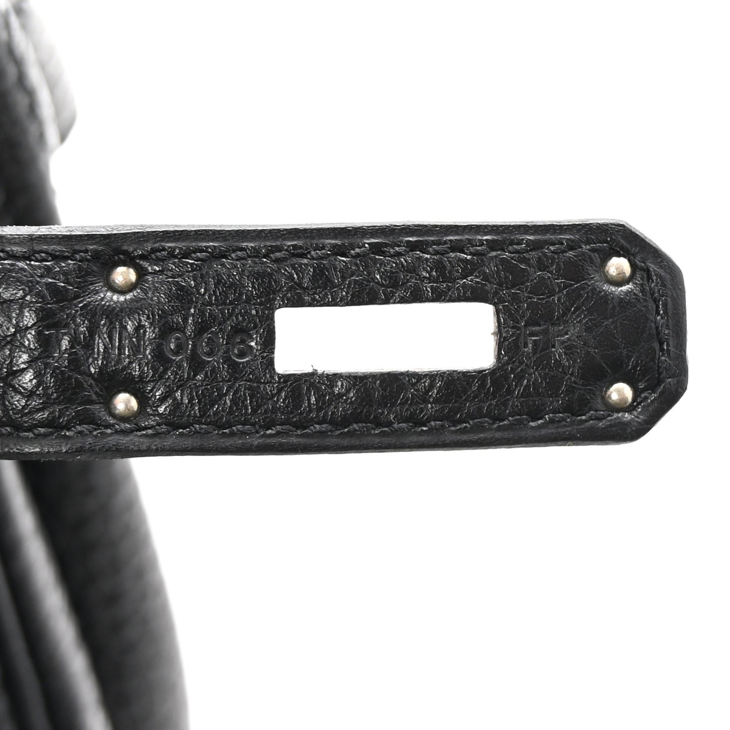 Taurillon Clemence Birkin 30 Black