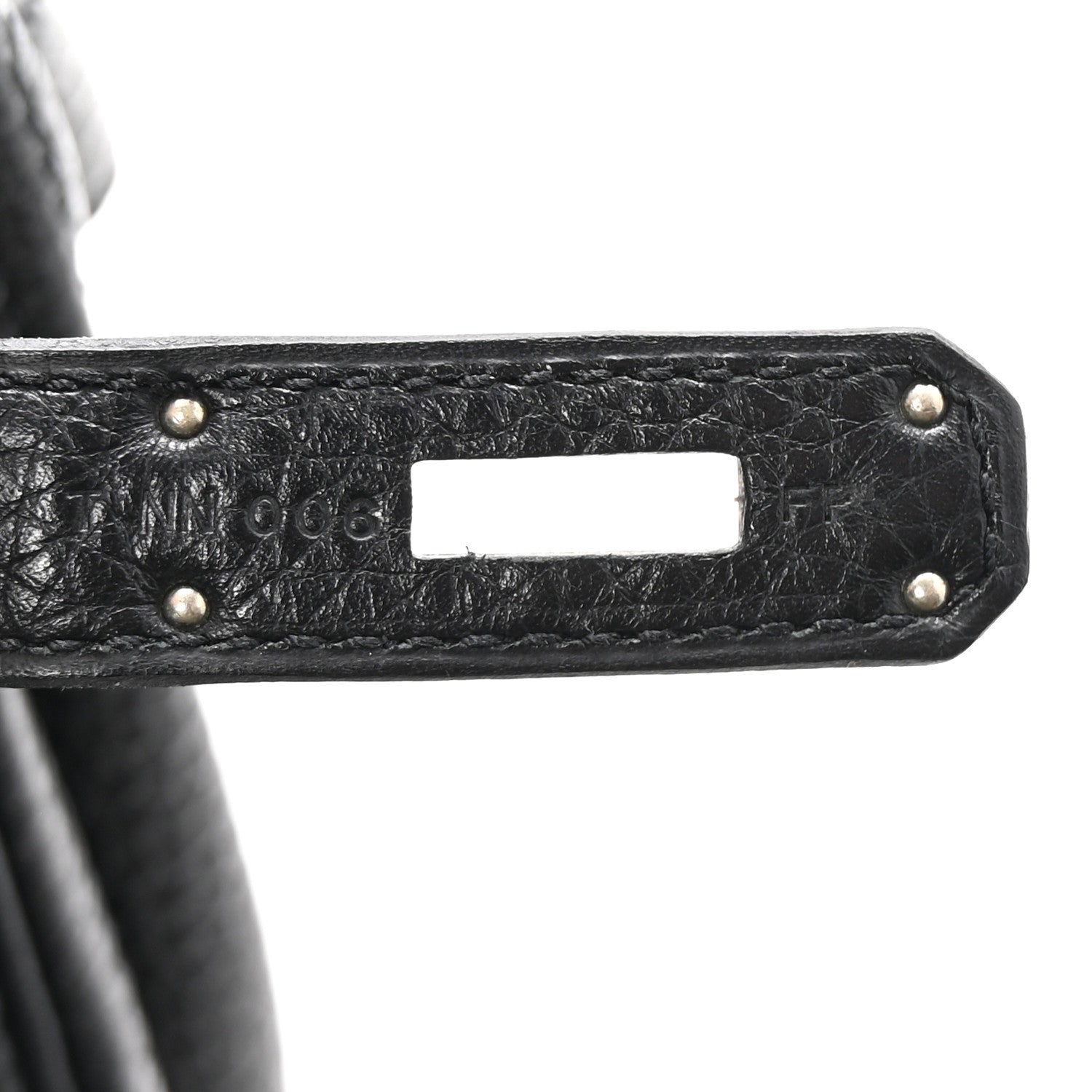 Hermes Taurillon Clemence Birkin 30 Black 7 of 10