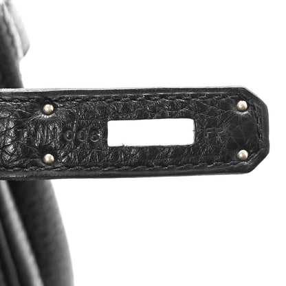 Hermes Taurillon Clemence Birkin 30 Black 7 of 10