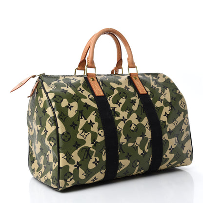Louis Vuitton Monogramouflage Speedy 35 3 of 10