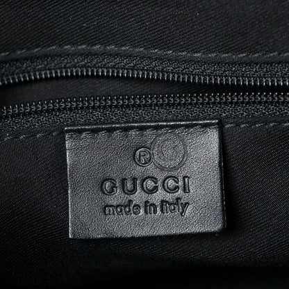 Gucci Nylon Monogram Tote Bag Black 6 of 8
