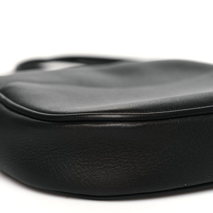 The Row Calfskin Eve Crossbody Bag Black 8 of 10