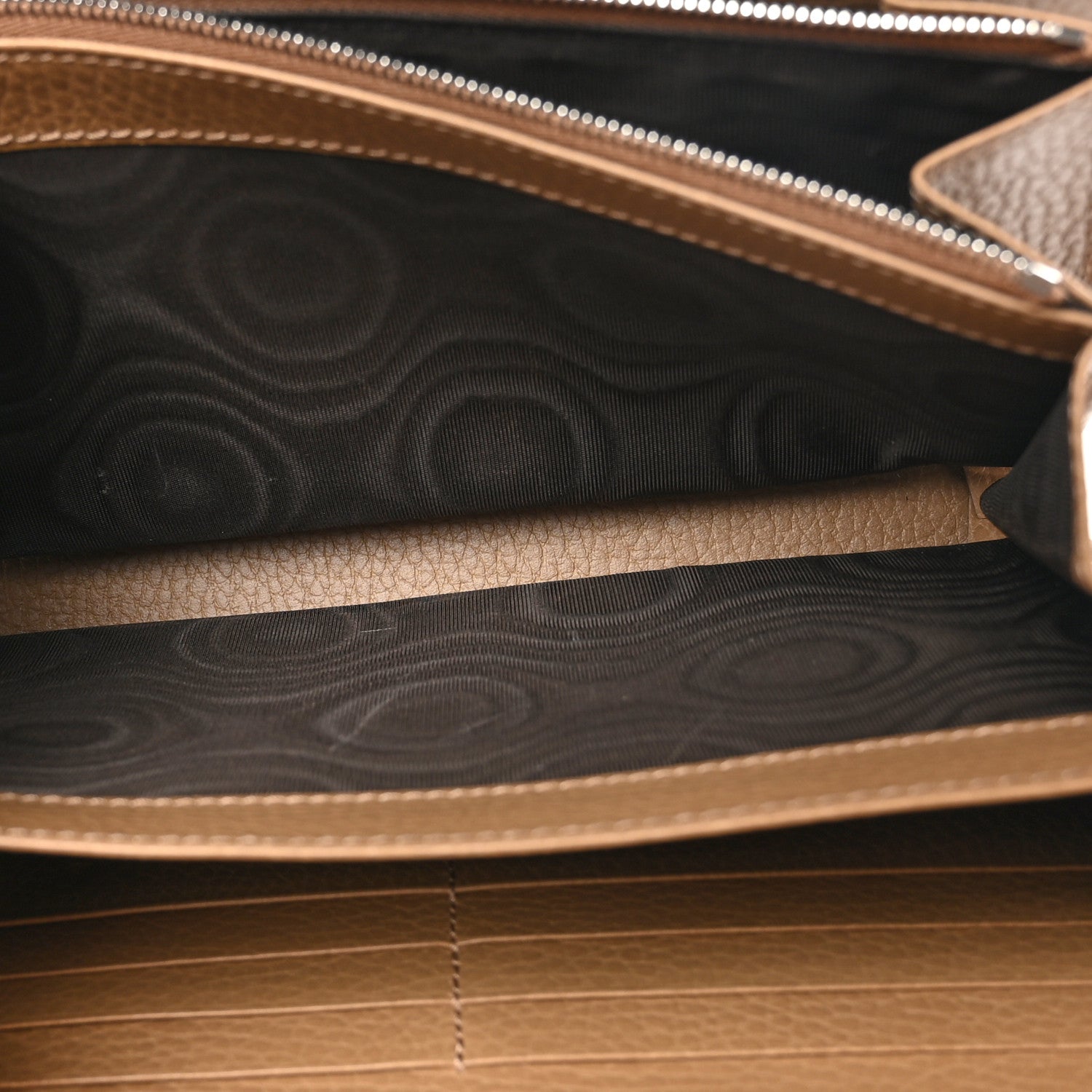 Gucci Dollar Calfskin Crystal Mini Dionysus Chain Wallet Natural Tan Black Diamond 6 of 11