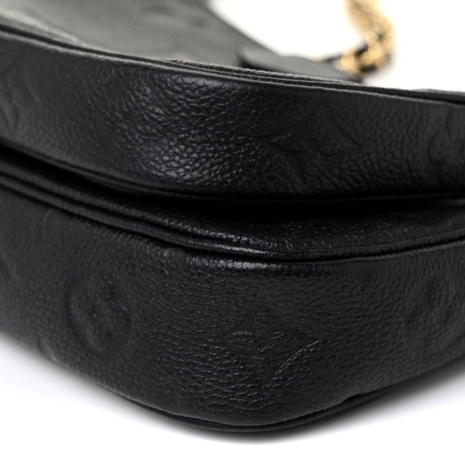 Louis Vuitton Empreinte Monogram Giant Multi Pochette Accessories Black 9 of 10