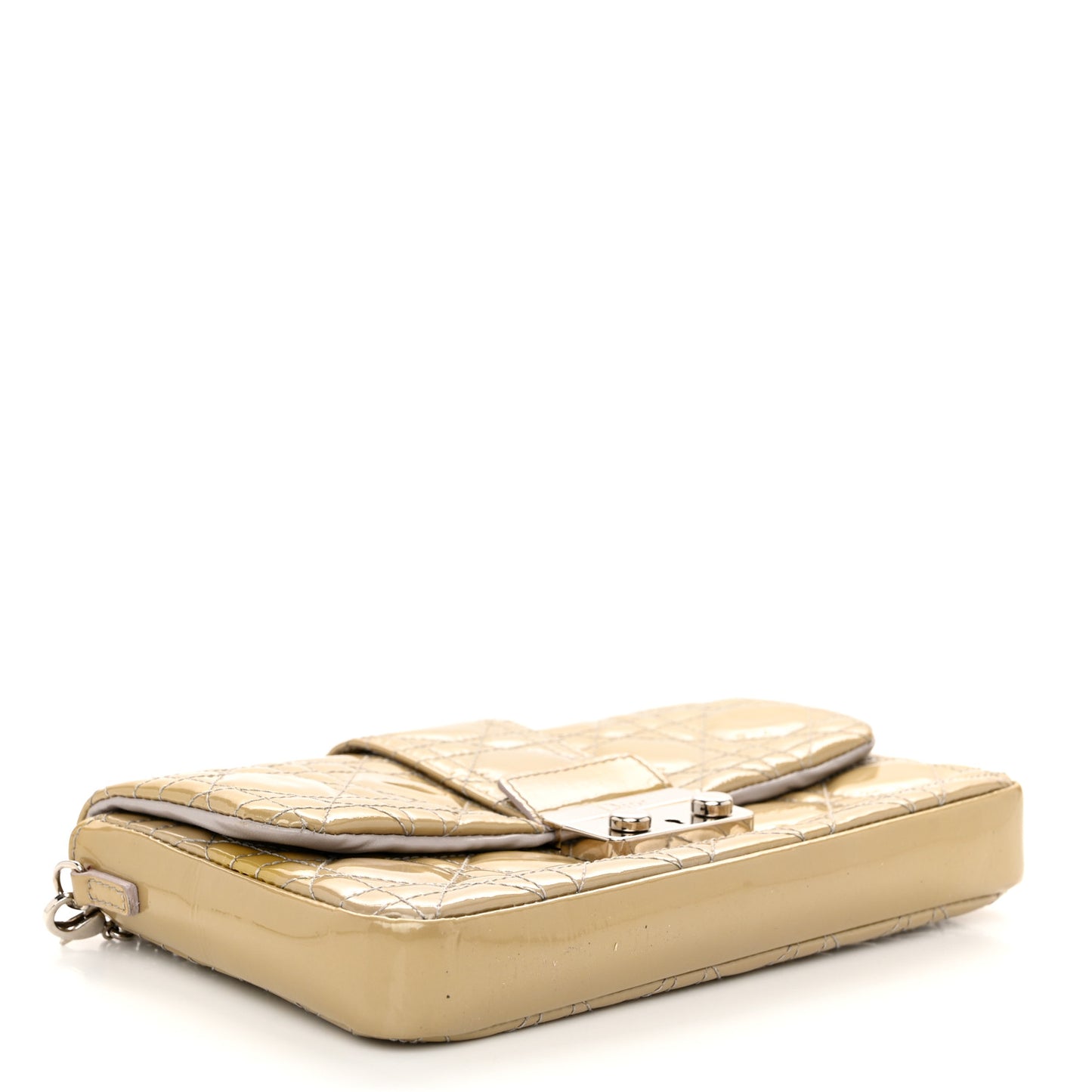 Patent Cannage New Lock Pouch Beige