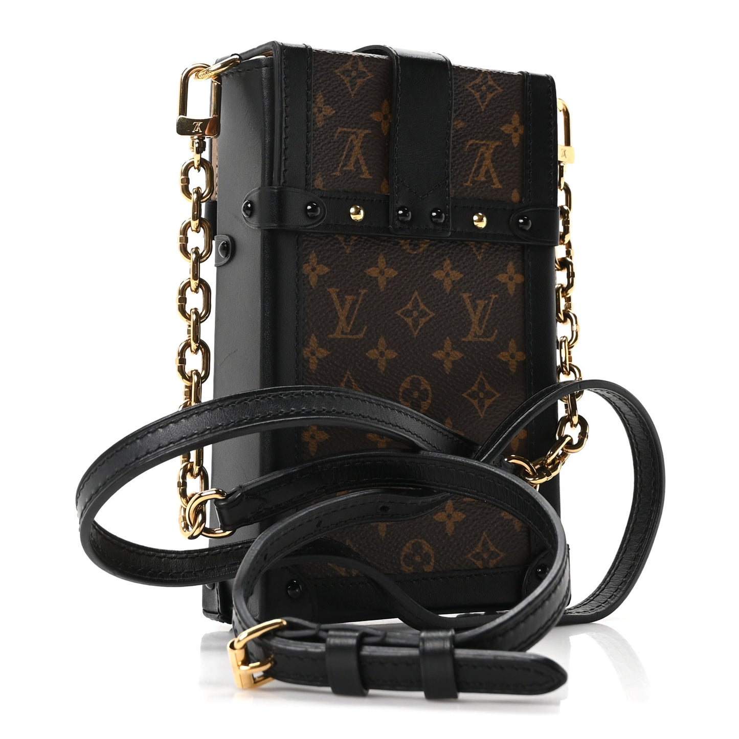 Monogram Pochette Trunk Verticale Black
