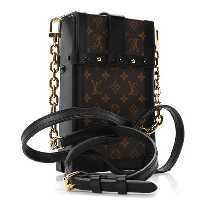Louis Vuitton Monogram Pochette Trunk Verticale Black 2 of 8