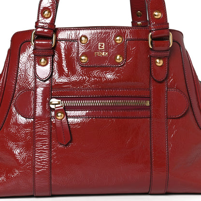 Fendi Vitello Naplak Small Bag De Jour Rosso 8 of 12