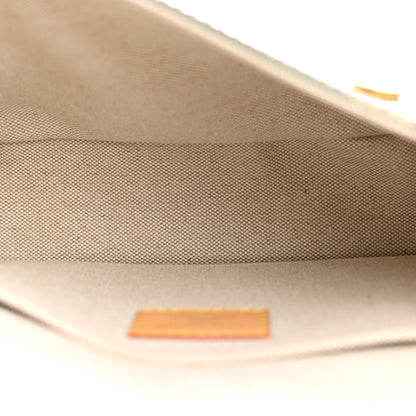 Louis Vuitton Monogram Surplus Satchel Wallet Khaki 5 of 10