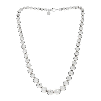Tiffany Sterling Silver HardWear Graduated Ball Necklace 2 of 4