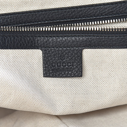 Gucci Pebbled Calfskin Large Soho Briefcase Black 6 of 10