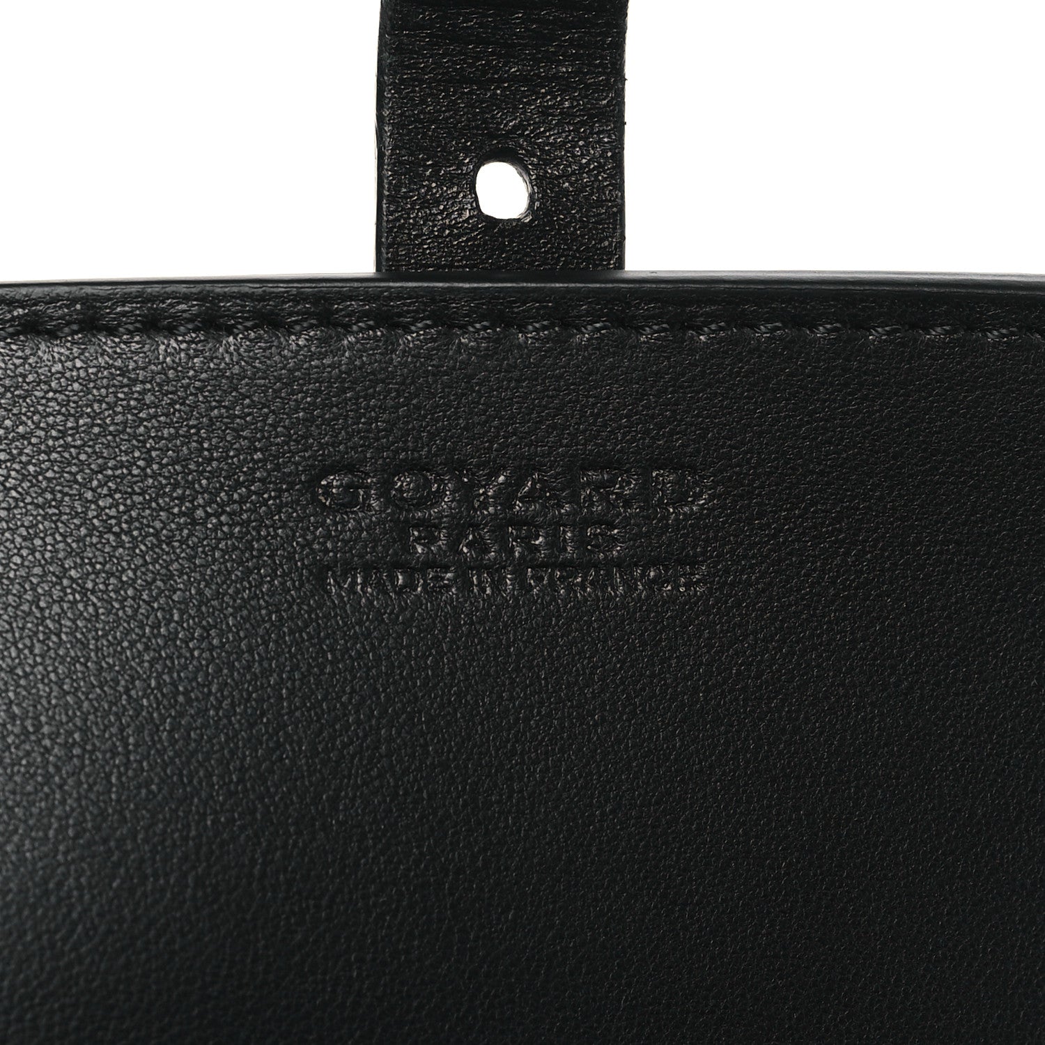Goyard Goyardine Double Travel Watch Case Black 6 of 9