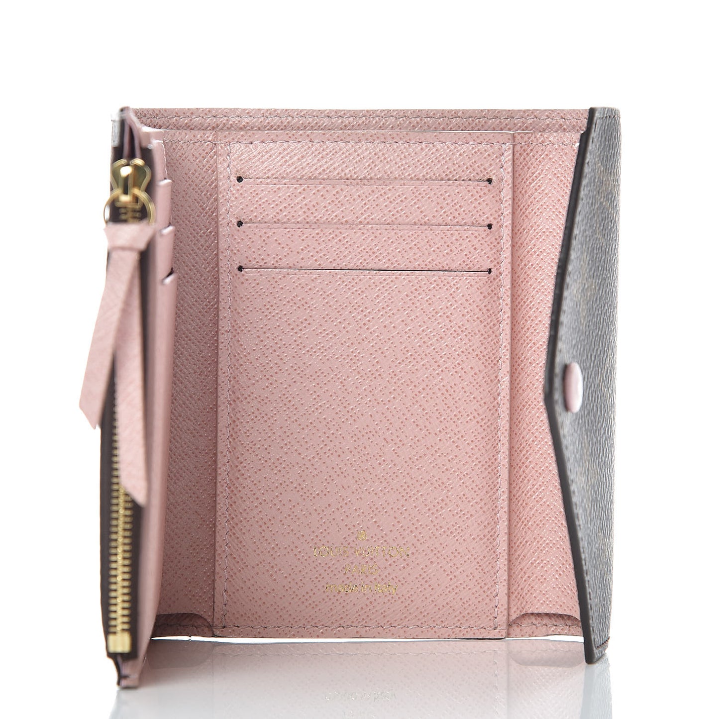 Monogram Victorine Wallet Rose Ballerine