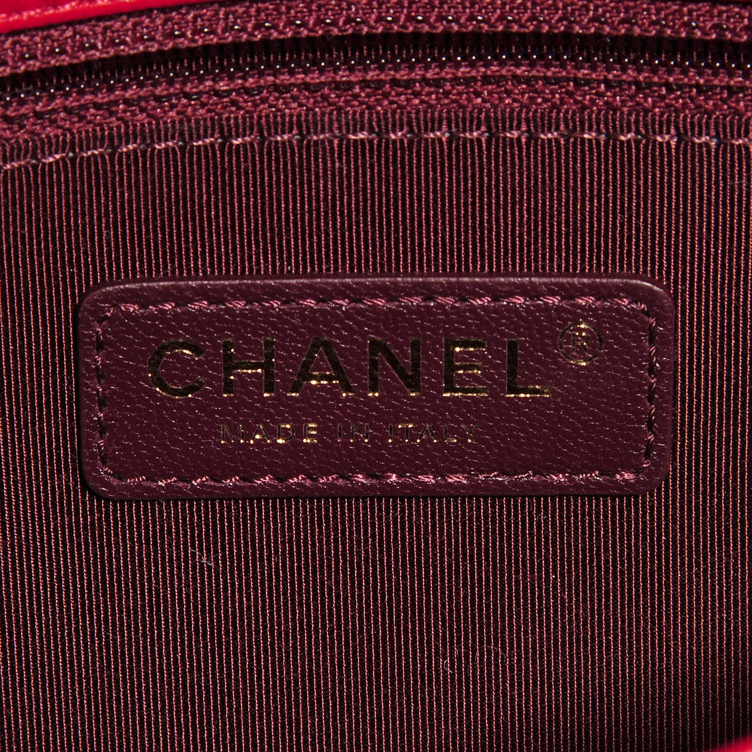 Chanel Sheepskin Quilted Vintage Mademoiselle Flap Red 8 of 9