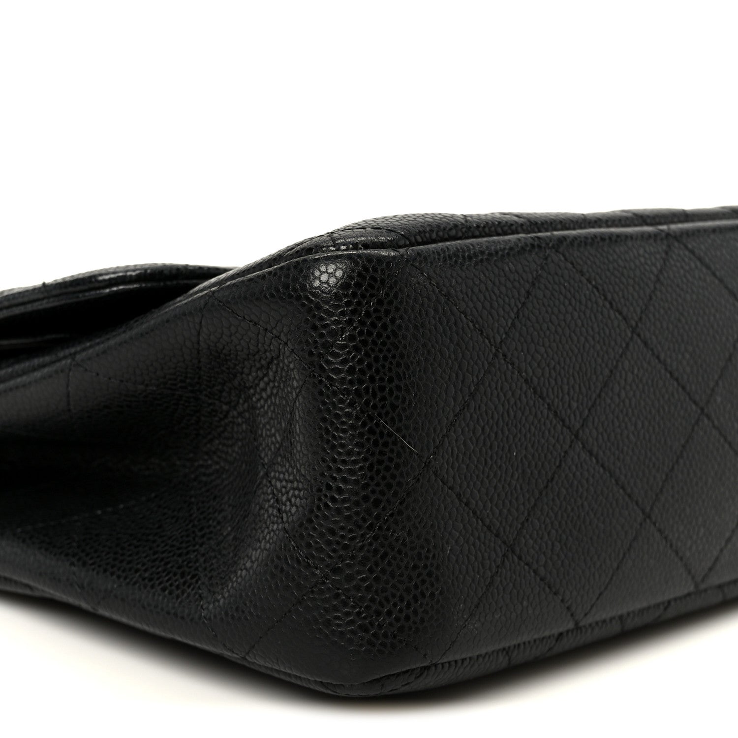 Chanel Caviar Quilted Jumbo Double Flap Black 10 of 11