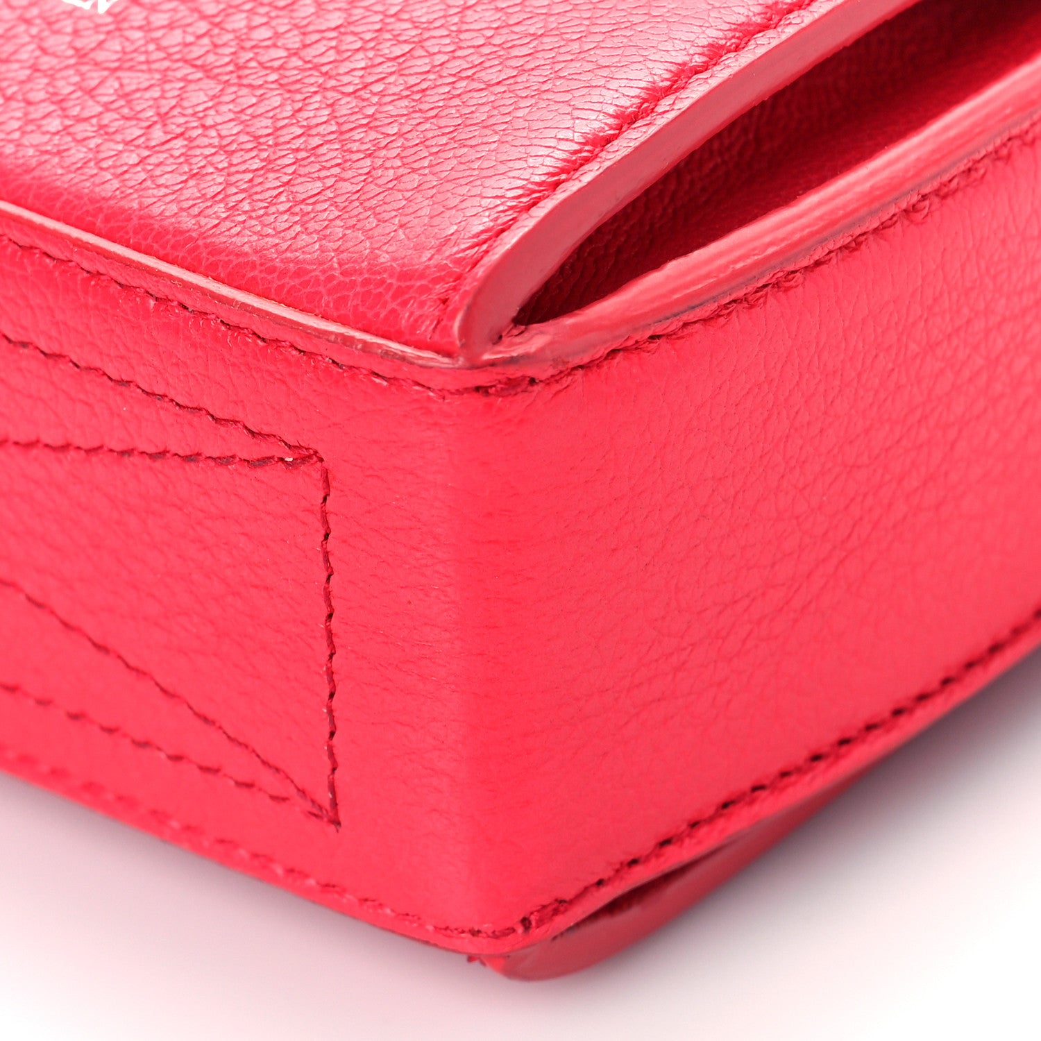 Alexander McQueen Silky Amish Grain Calfskin Box Shoulder Bag 19 Pink 9 of 9