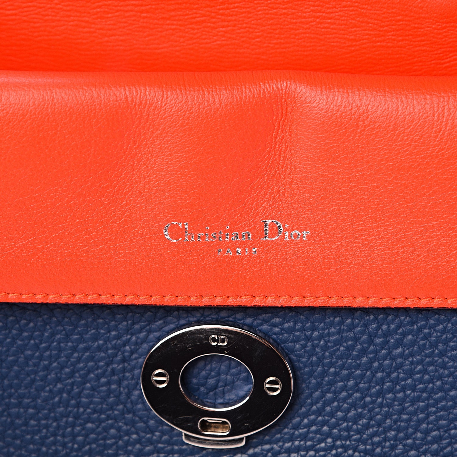 Christian Dior Bullcalf Small Be Dior Flap Mineral Blue 5 of 15