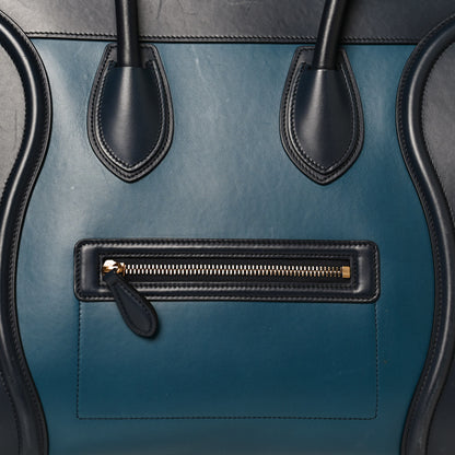Celine Smooth Calfskin Tri-Color Mini Luggage 8 of 12