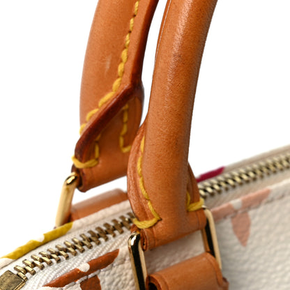 Louis Vuitton Monogram Multicolor Mini Sac HL Speedy White 10 of 10