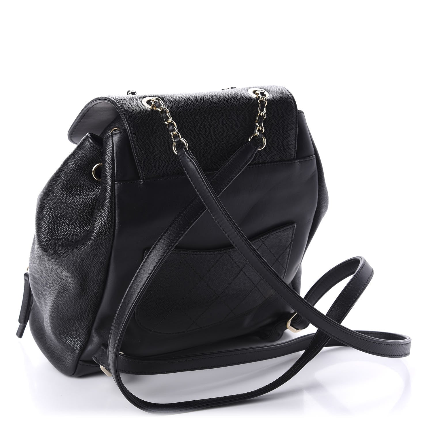 Chanel Caviar Quilted Business Affinity Backpack Black 2 of 10