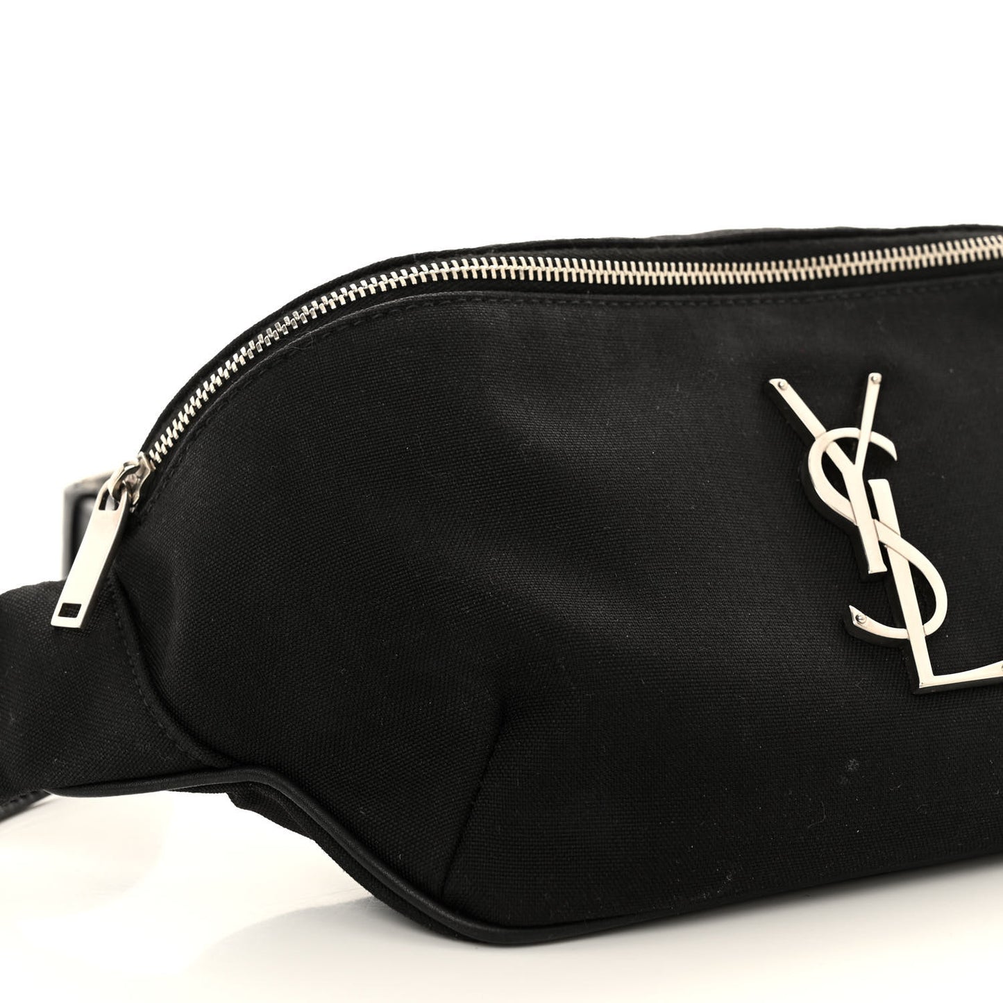 Canvas Monogram Belt Bag Black