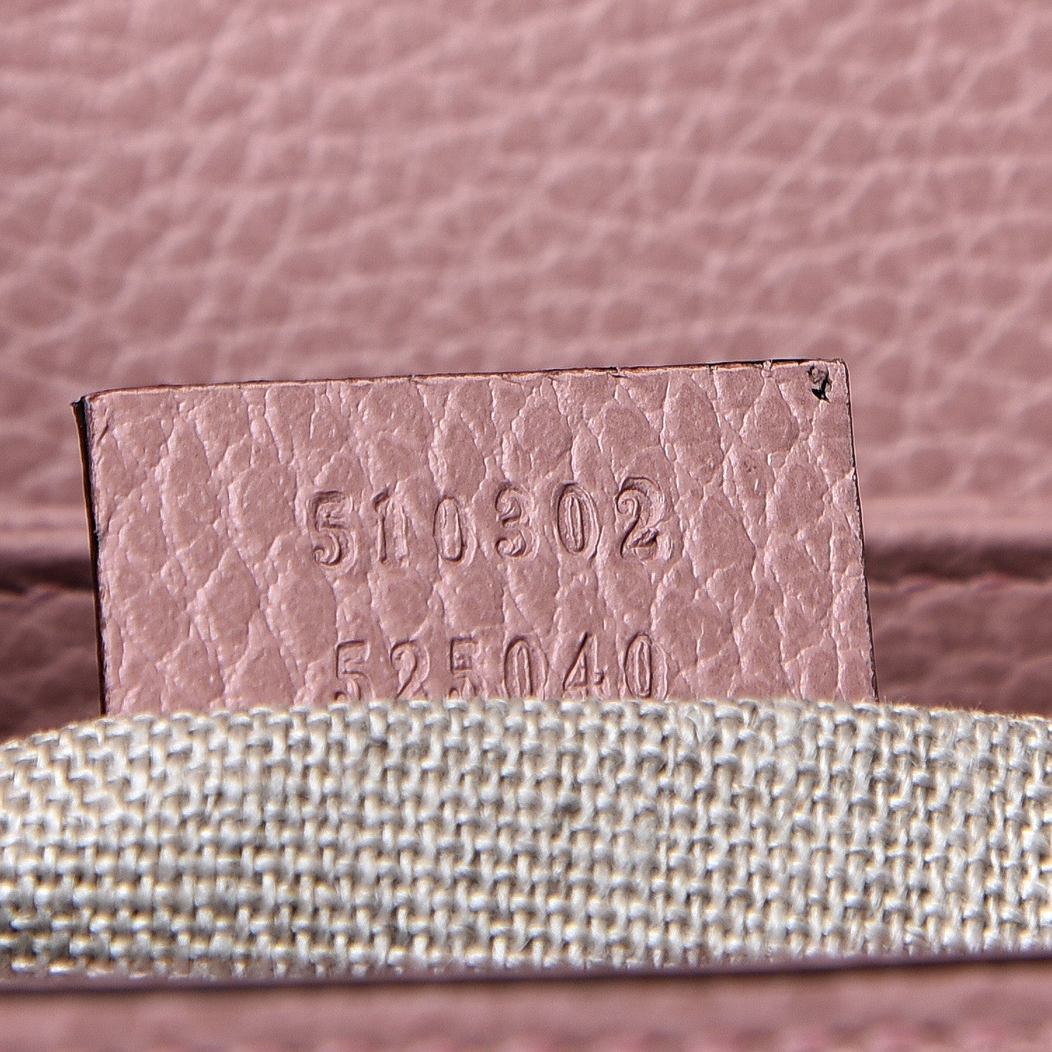Gucci Dollar Calfskin Interlocking G Top Handle Shoulder Bag Soft Pink 6 of 11