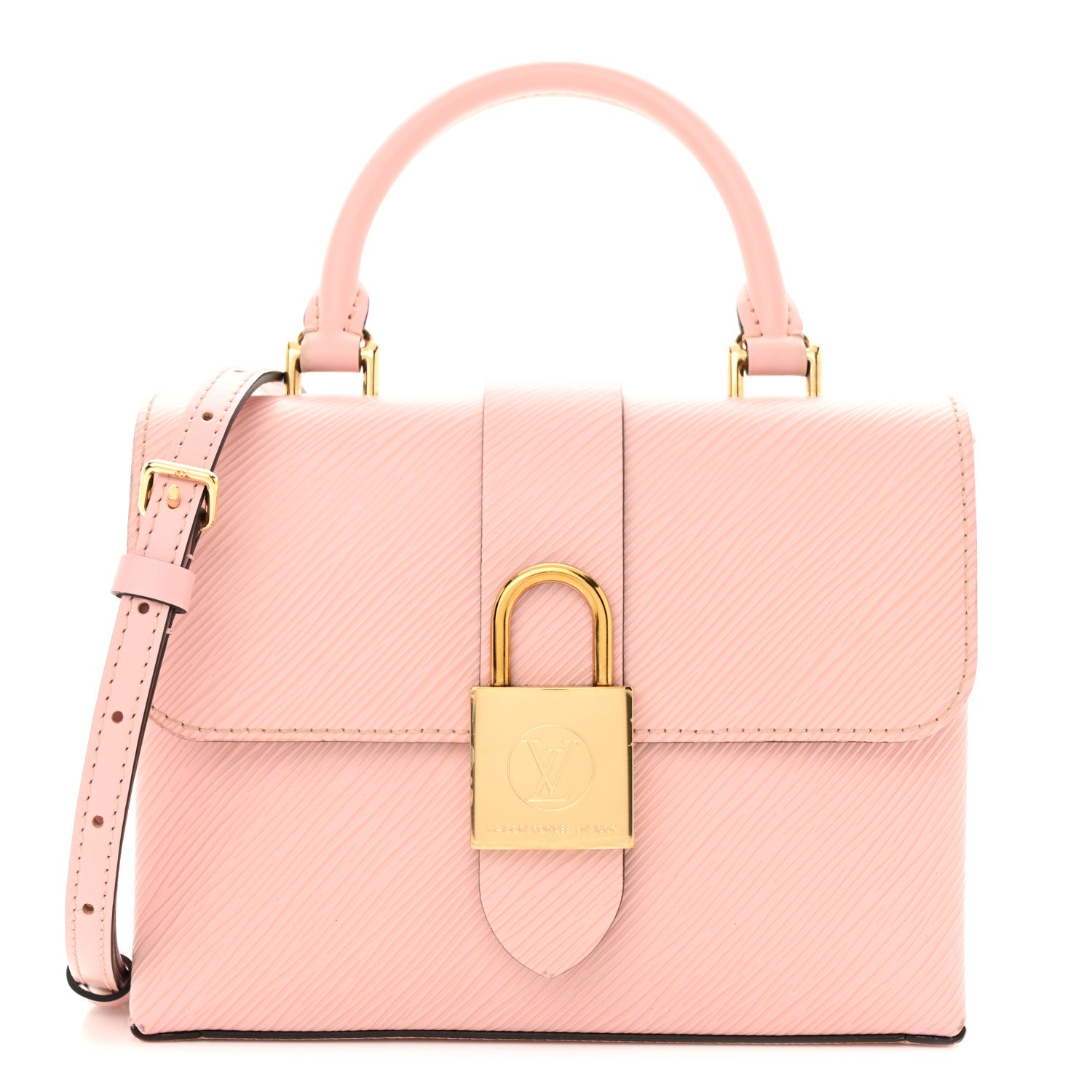 Louis Vuitton Epi Locky BB Rose Ballerine 1 of 10