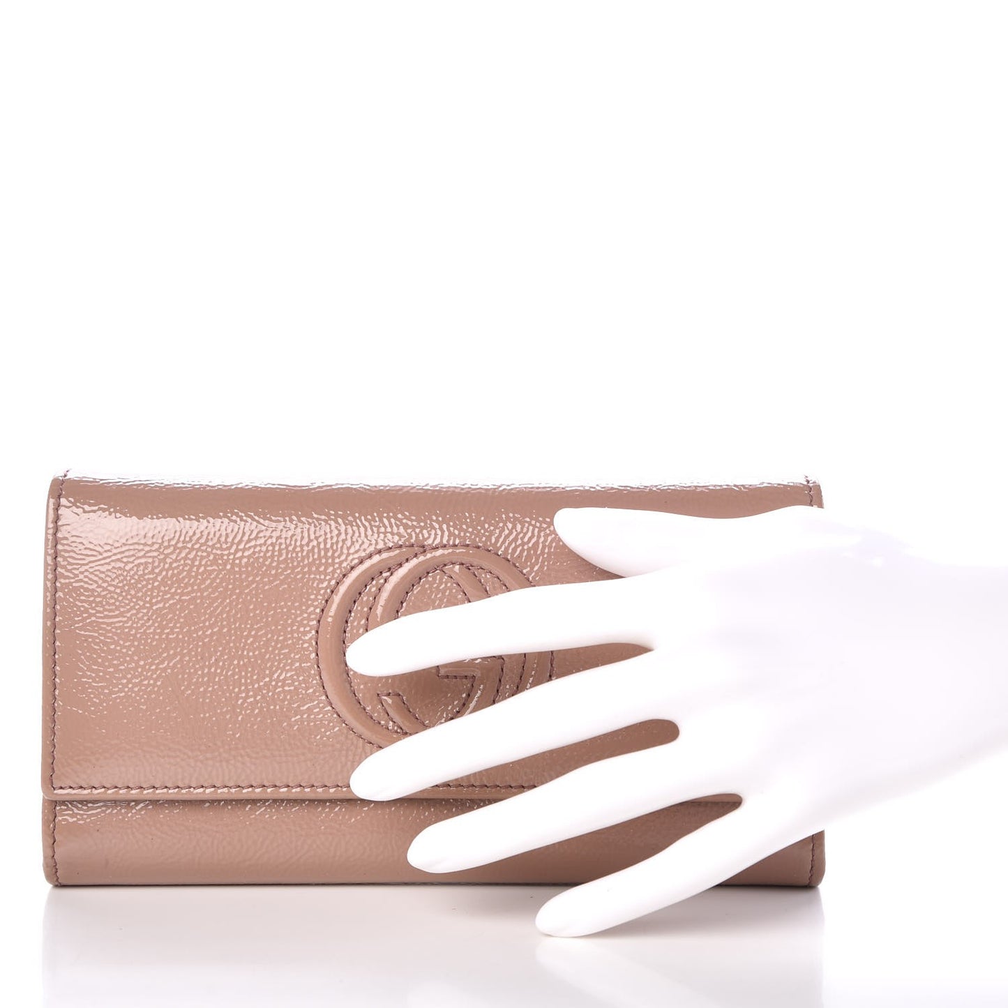 Patent Soho Continental Wallet Dark Cipria