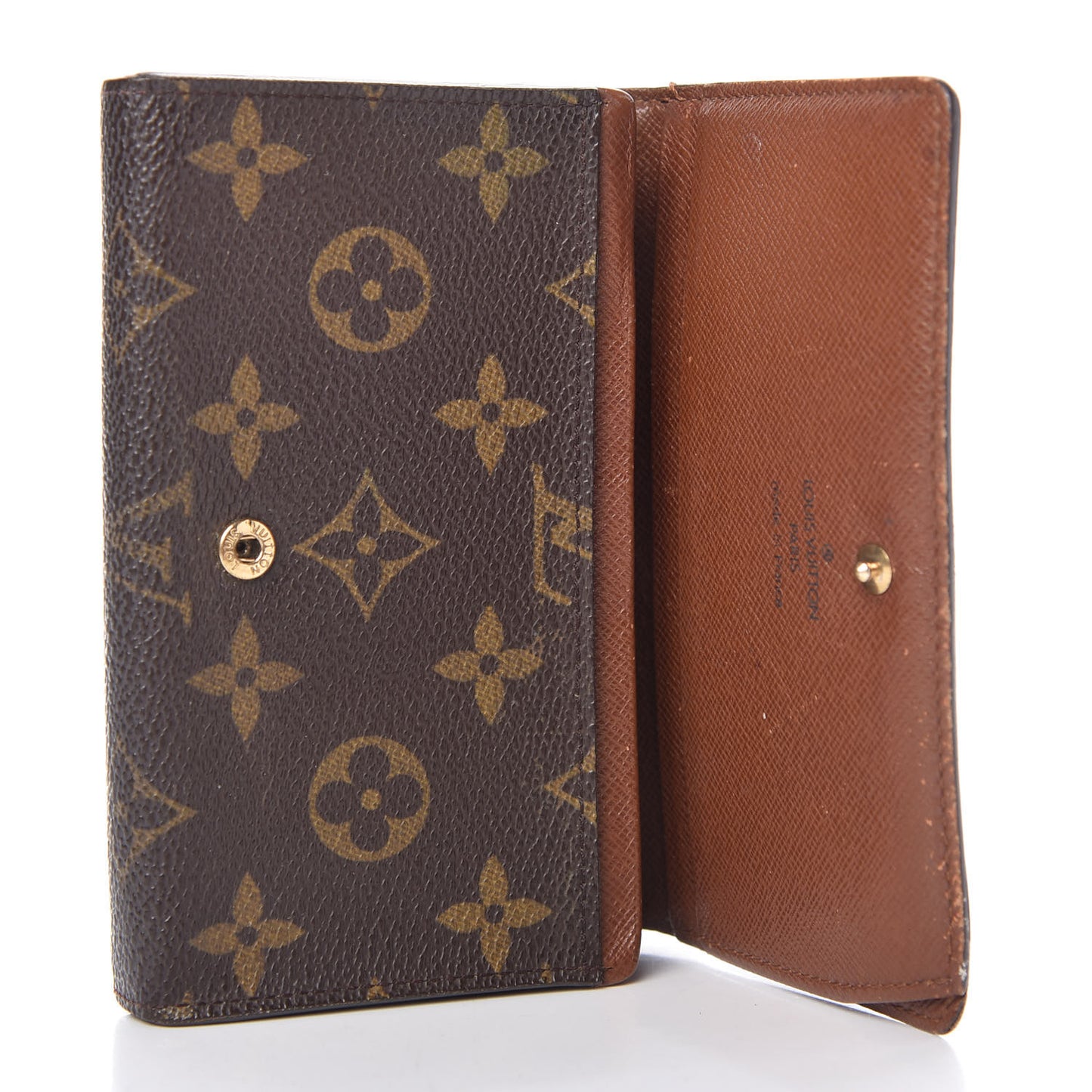 Monogram Porte-Monnaie Billets Tresor Wallet