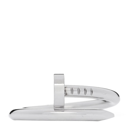 Cartier 18K White Gold Juste Un Clou Ring 60 9 1 of 6