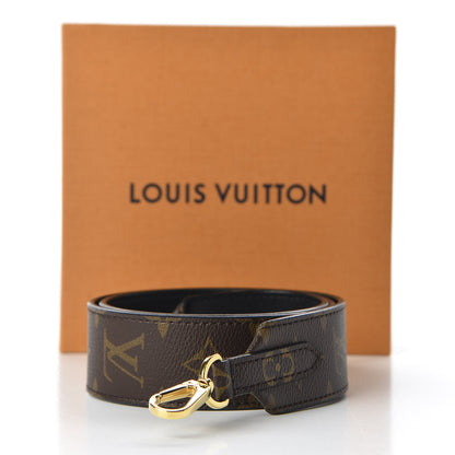 Louis Vuitton Monogram Bandouliere Shoulder Strap Black 4 of 4