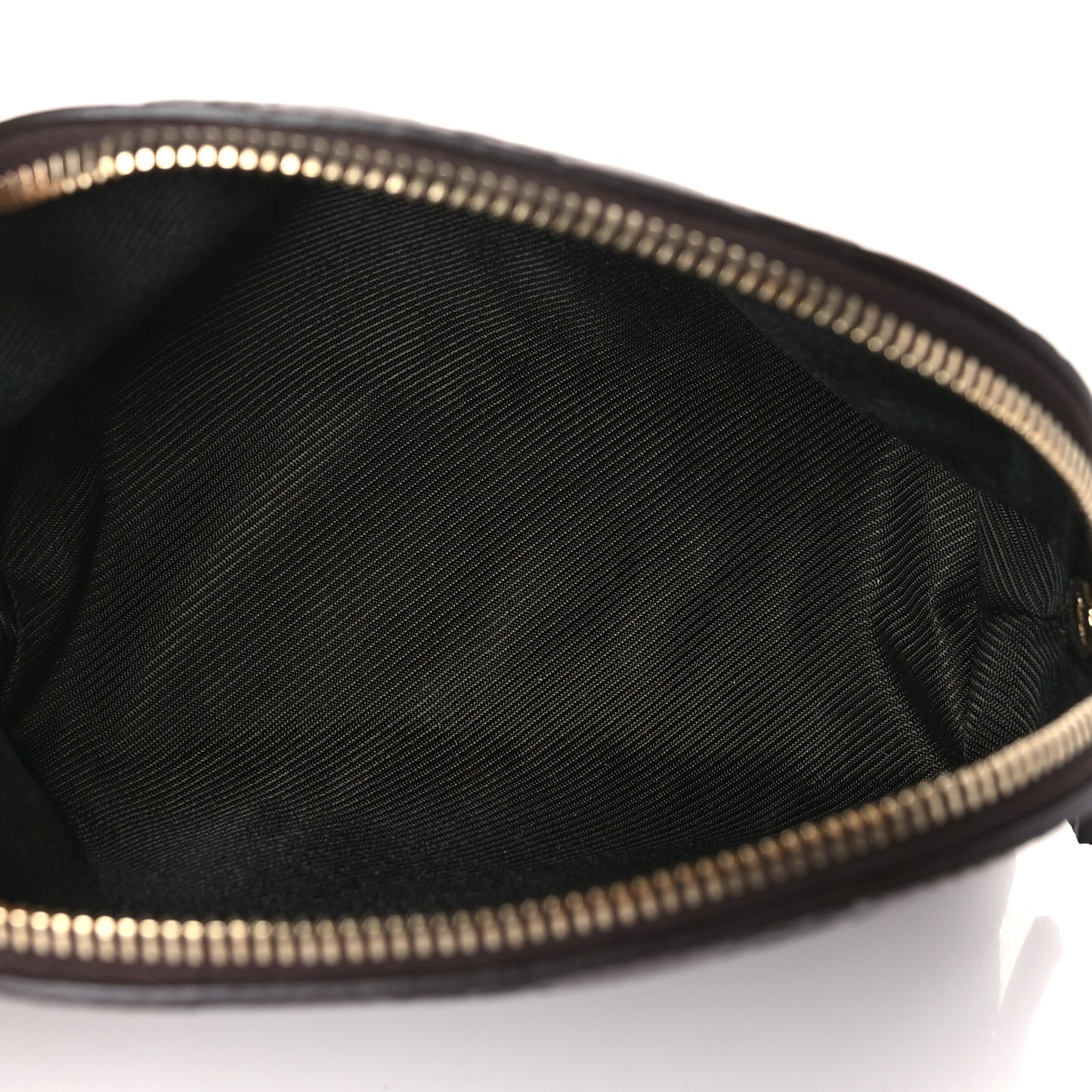 Guccissima Cosmetic Case Dark Brown