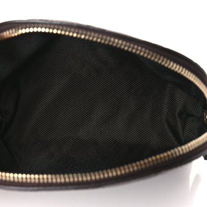 Gucci Guccissima Cosmetic Case Dark Brown 5 of 9