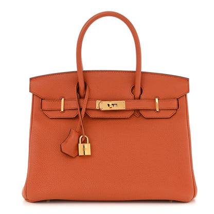 Hermes Togo Birkin 30 Terre Battue 1 of 11