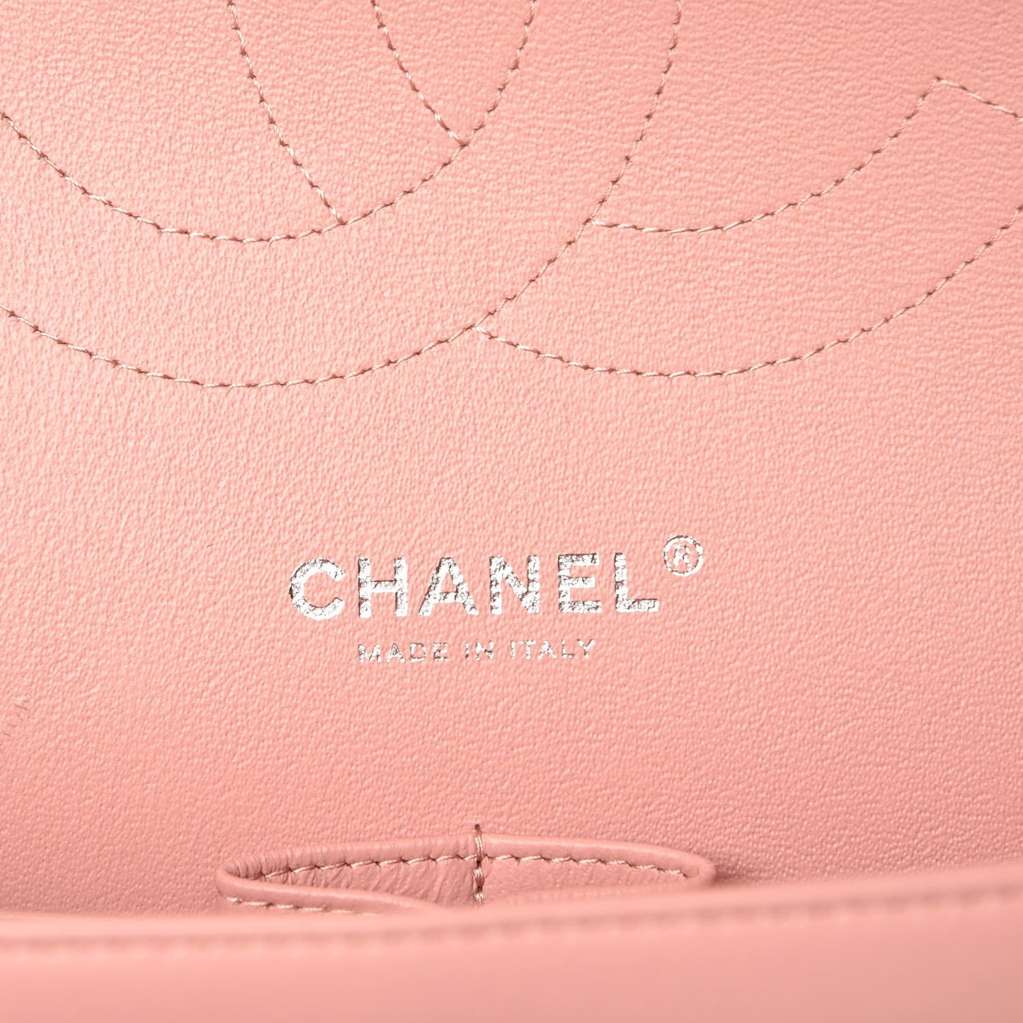Patent Quilted Jumbo Double Flap Pink