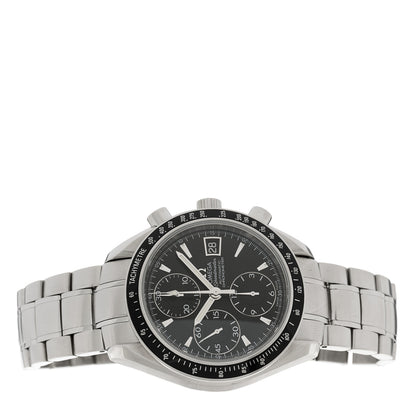 Omega Stainless Steel 40mm Speedmaster Date Chronograph Automatic Watch Black 3210.50.00 2 of 4