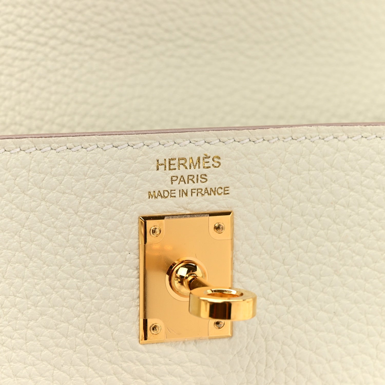 Hermes Togo Kelly Retourne 25 Mushroom 6 of 13