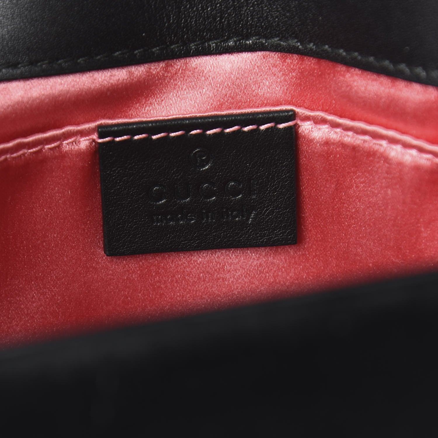 Gucci Velvet Matelasse Mini GG Marmont Shoulder Bag Black 6 of 14