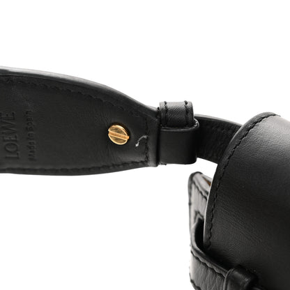 Loewe Calfskin Jacquard Mini Gate Dual Bag Black 12 of 12