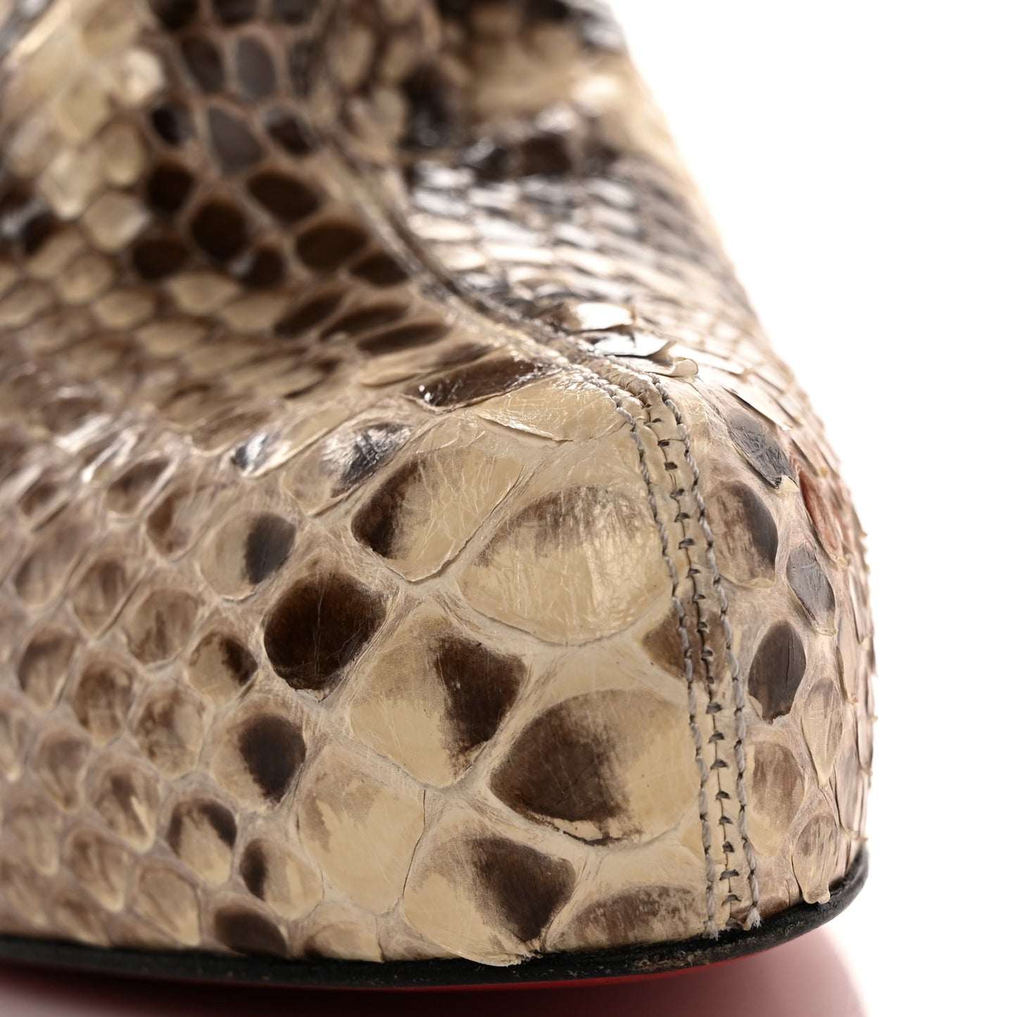Snakeskin Alta Arielle A Talon Boots 38.5