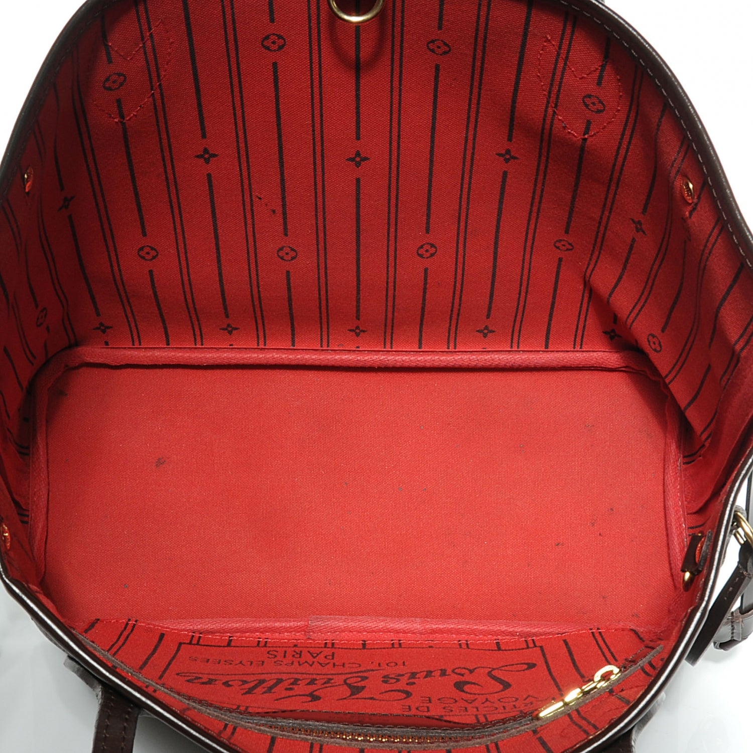 Louis Vuitton Damier Ebene Neverfull PM 6 of 8