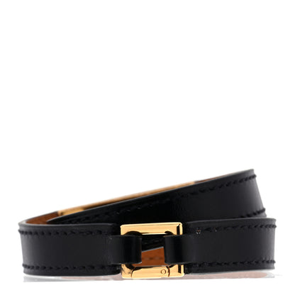 Hermes Chamonix Rivale Double Tour Bracelet XS Black 3 of 7
