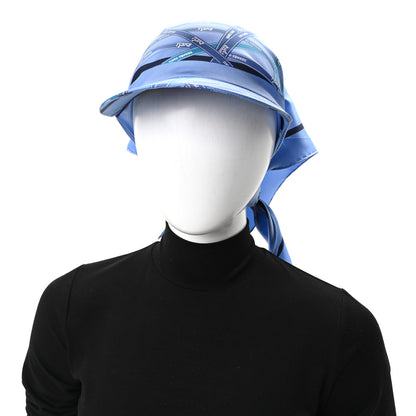 Hermes Silk Bolduc Gaby Wrap Cap 2 of 6
