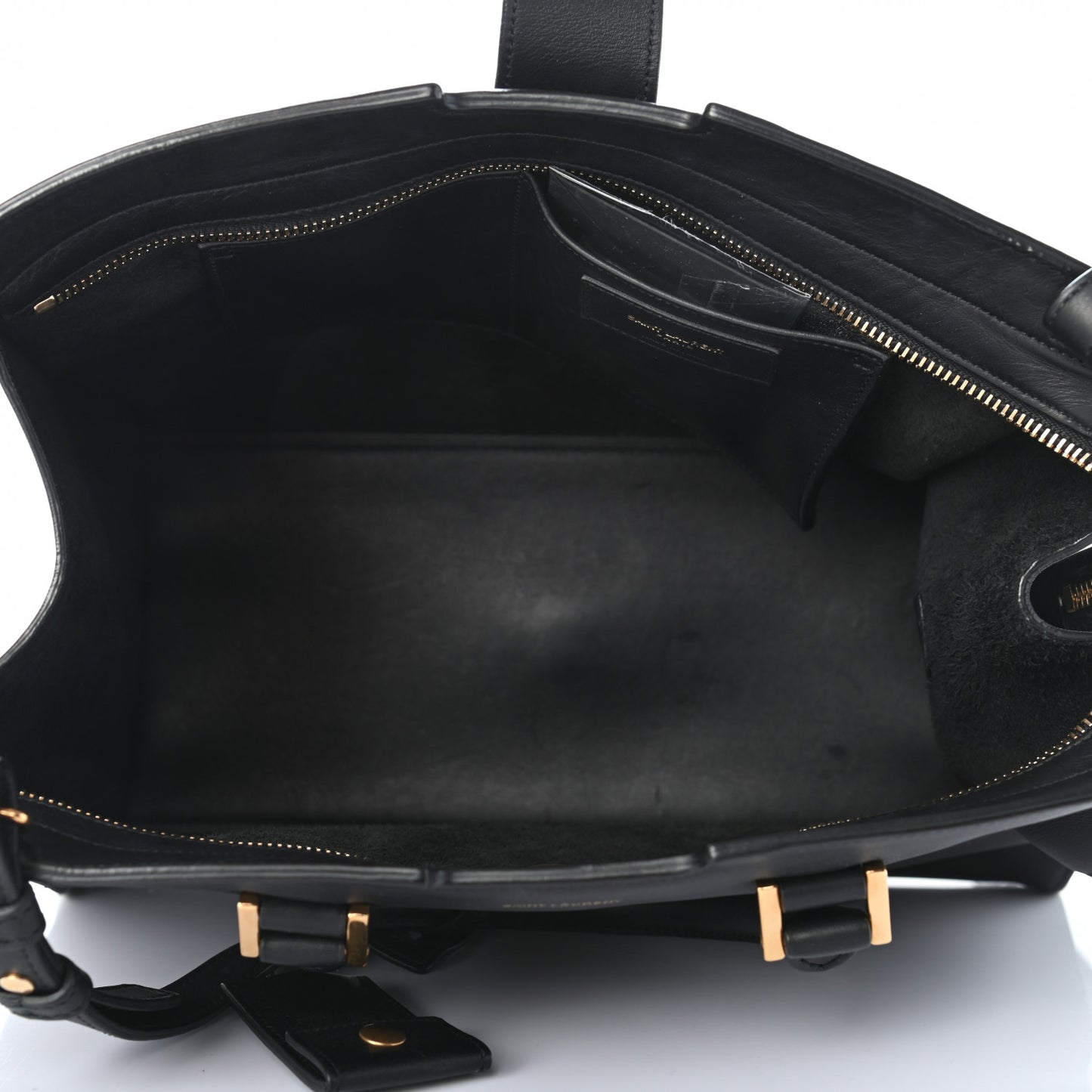 Calfskin Small Classic Y Cabas Black