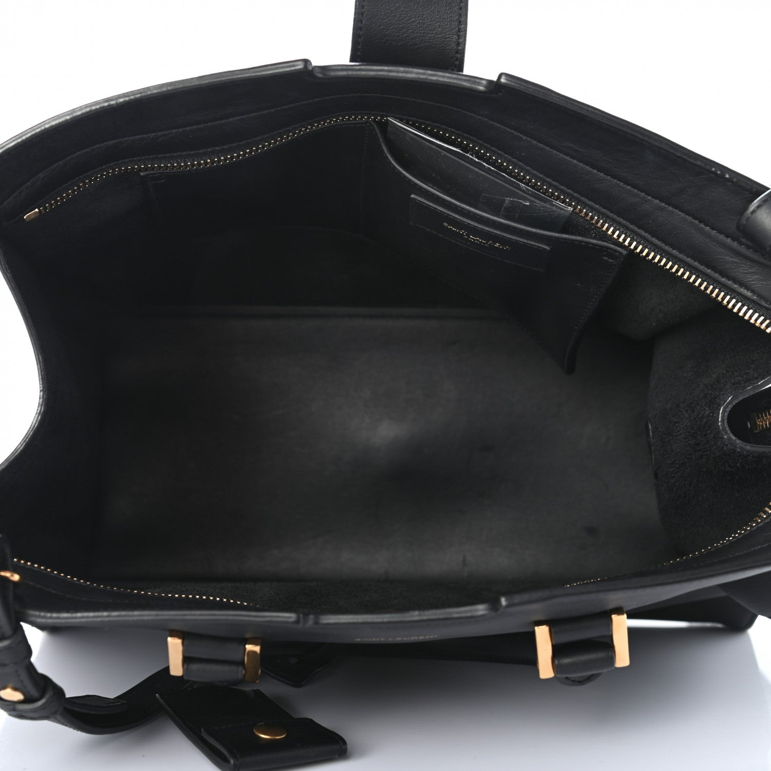 Saint Laurent Calfskin Small Classic Y Cabas Black 4 of 10