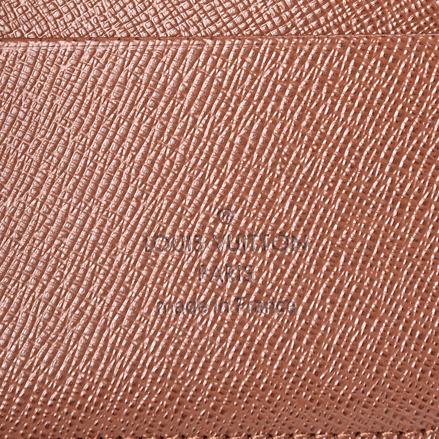 Monogram Large Ring Agenda Cover