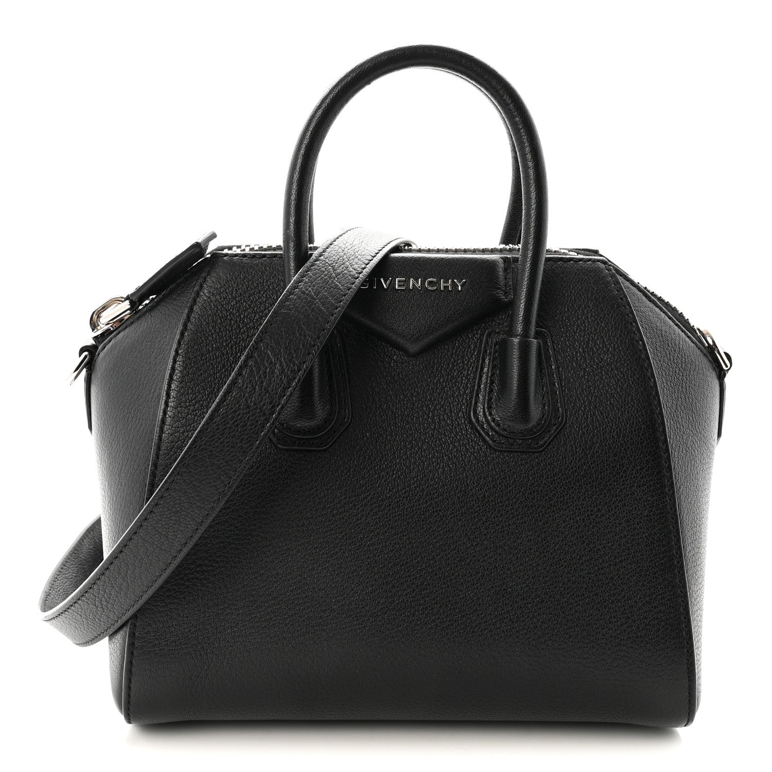 Givenchy Sugar Goatskin Mini Antigona Black 1 of 10