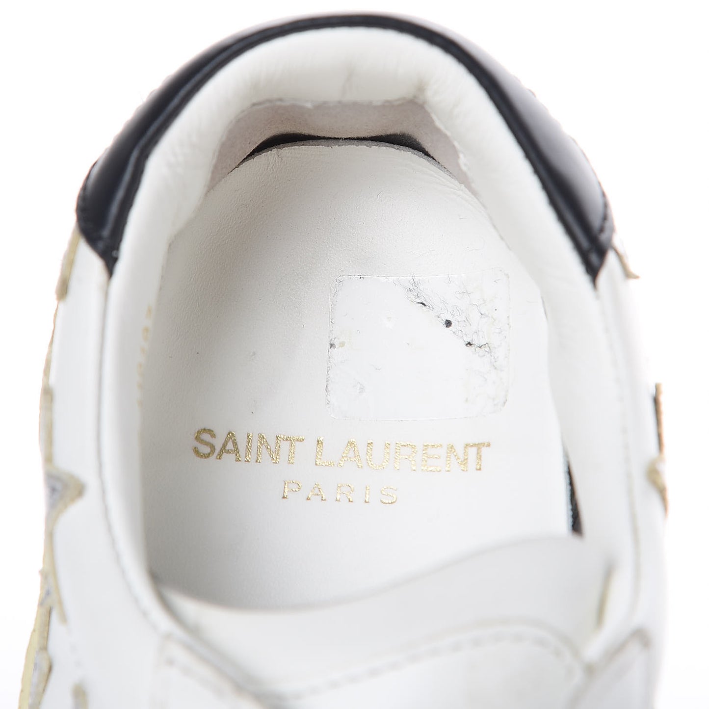 Nappa Star Court Sneakers 34 Off White