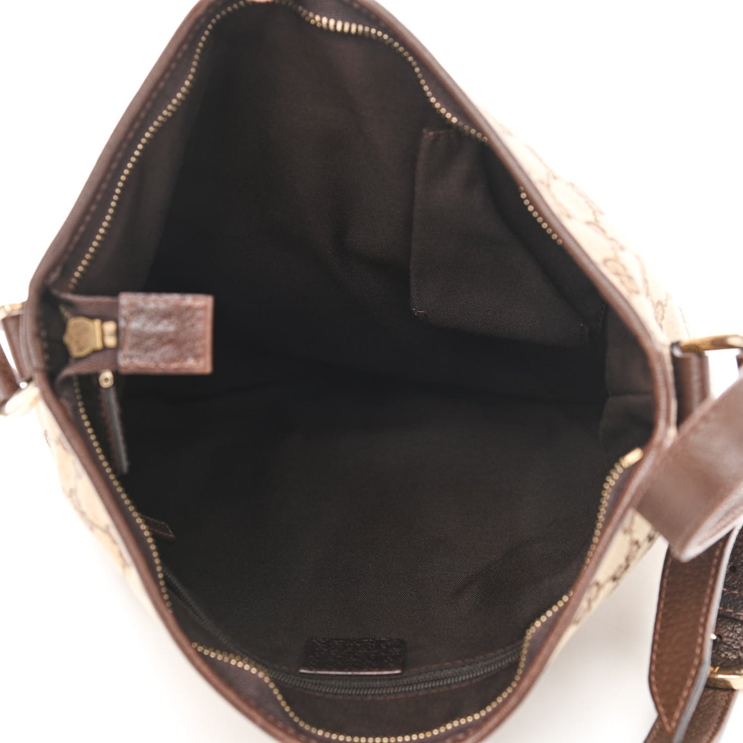 Monogram Abbey Messenger Bag Dark Brown