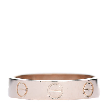 Cartier 18K Pink Gold 3.5mm LOVE Wedding Band Ring 48 4.5 1 of 5